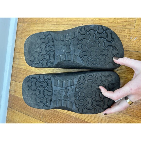 Birkenstock Womens Profi Birki Black Round Toe Slip-On Casual Clog Size Eu 37 - Picture 4 of 5